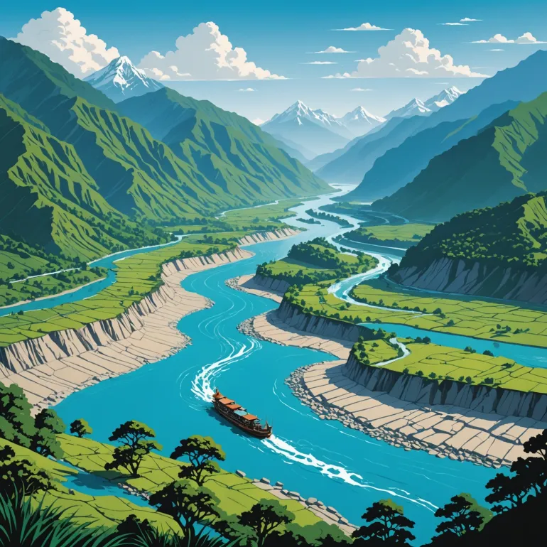 Река Азия Брахмапутра: Величие и значение одного из крупнейших водных артерий Азии