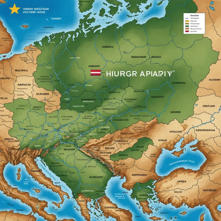 Венгрия география: Погружение в уникальное расположение на карте Европы