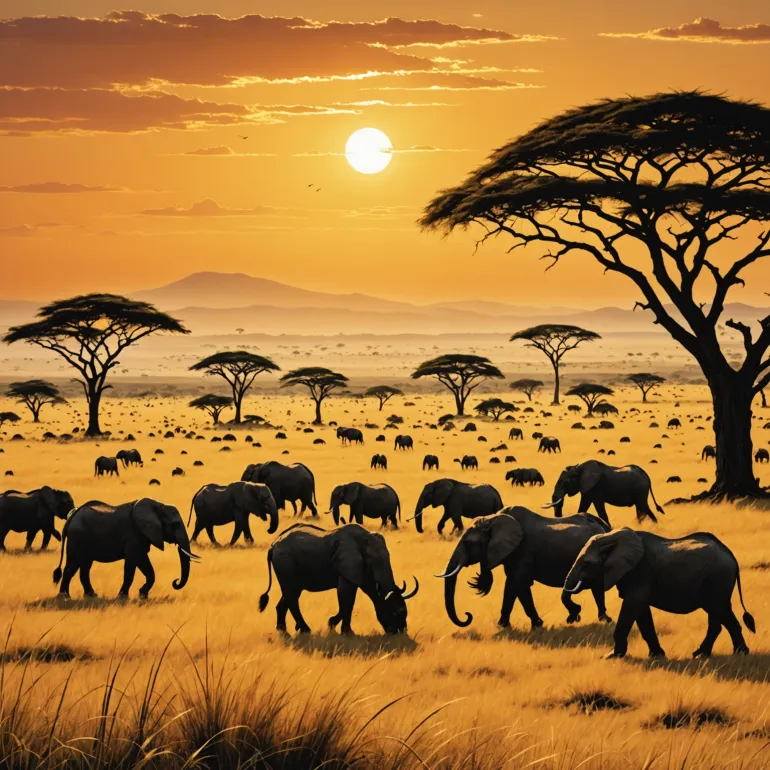 Откройте для себя самые красивые саванны: Серенгети и Масай Мара