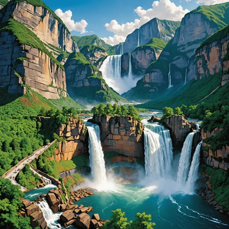 Самые красивые водопады мира: от Анхеля до Ниагары