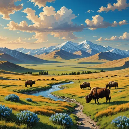 Самые красивые степи: Казахстанская и монгольская — природа, которая завораживает